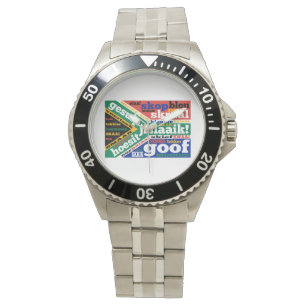 Montre Argot et colloques sud-africains