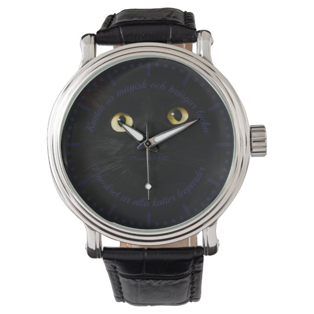 Montre Armbandsur — Katt (devant)