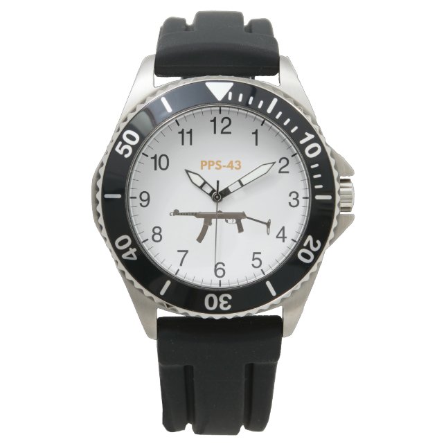 Montre Arme-sous-machine 2ÈME GUERRE MONDIALE soviétique  (devant)