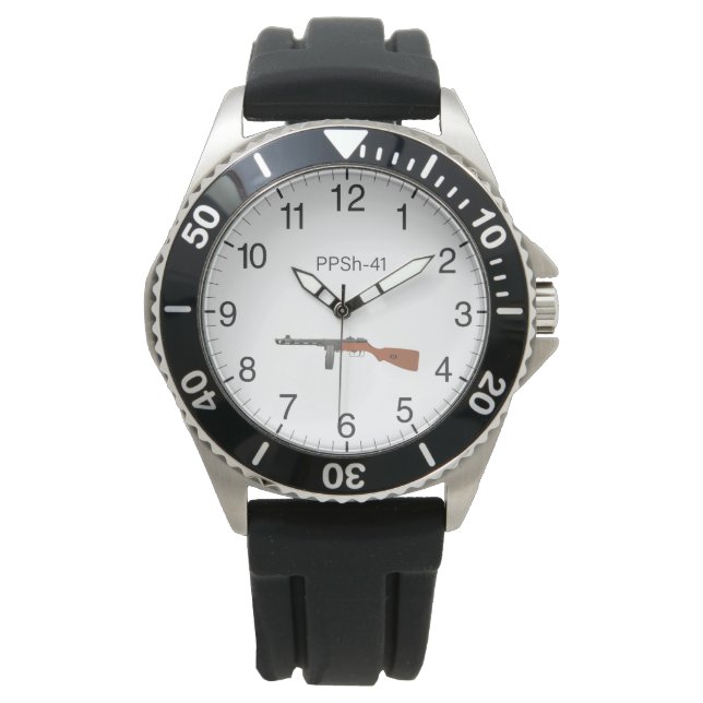 Montre Arme-sous-machine 2ÈME GUERRE MONDIALE soviétique  (devant)