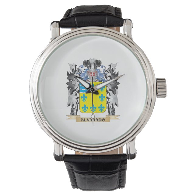 Montre Armoiries d'Alvarado - Armoiries de la famille (devant)