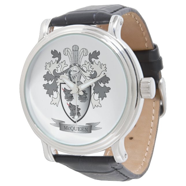 Montre Armoiries de la famille McQueen Crest (Incliné)