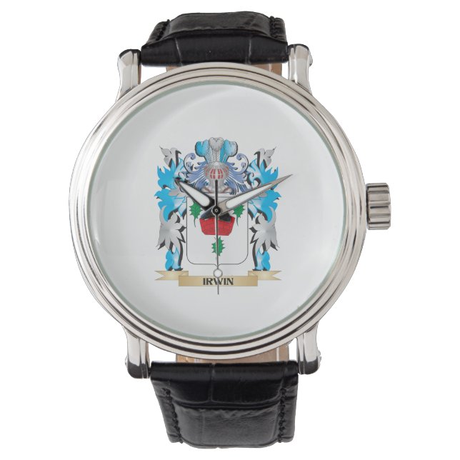 Montre Armoiries d'Irwin - Armoiries de la famille (devant)