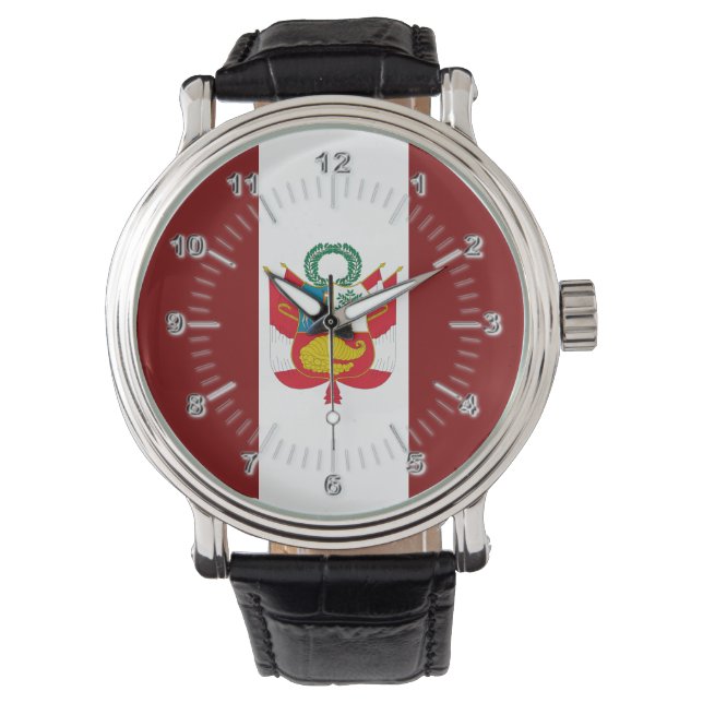 Montre Armoiries du Pérou (devant)