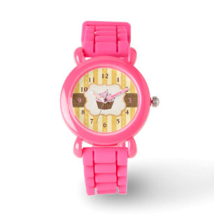 Montre Arrière - plan vintage de petit gâteau