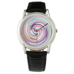 Montre Art Abstrait moderne Swirl