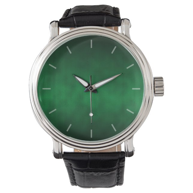 Montre Art Arrière - plan Ombre Gothique Vert (devant)