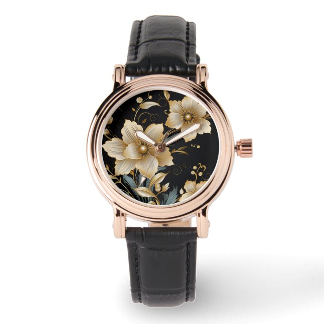 MONTRE ART FLORAL #2 (Recto)