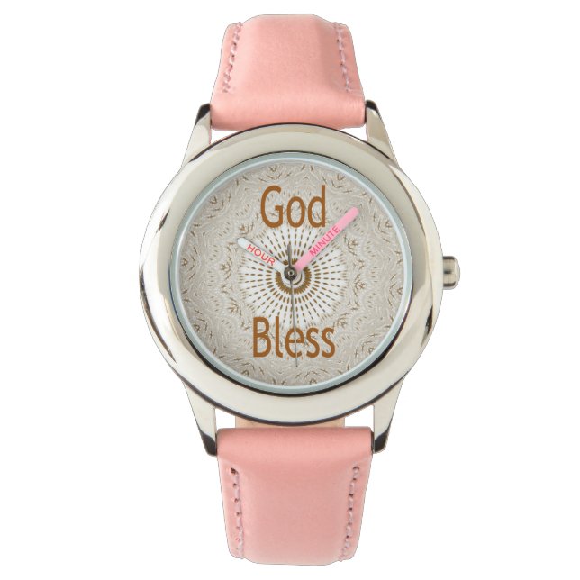 Montre Art Motif Africain Traditionnel Imprimer (devant)