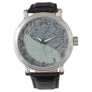 Montre Art Nouveau Peacock Classic Vintage Bird