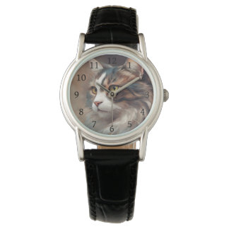 Montre Art numérique Chat 718
