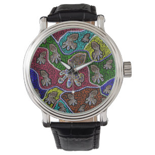 Montre Art Octopus Bleu,