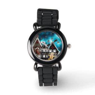 Montre Art populaire de Noël GingerVille