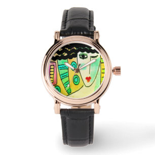 Montre Art portable abstrait génial