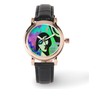 Montre Art portable Abstrait original