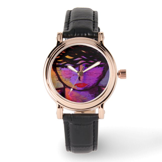 Montre Art portable Abstrait original (Recto)