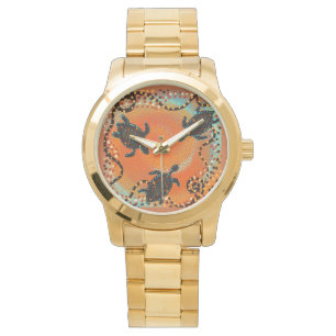 MONTRE ART TORTUE AUSTRALIEN      