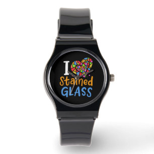Montre Artiste en verre tendu