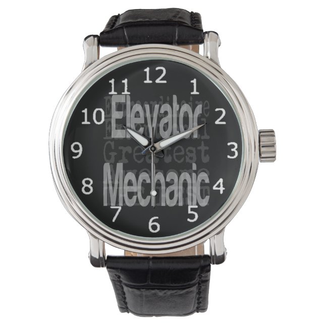 Montre Ascenseur mécanique Extraordinaire (devant)