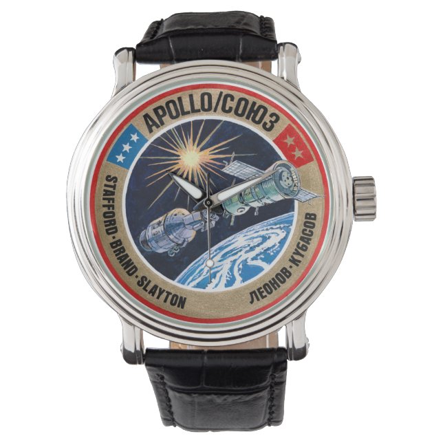 Montre ASTP (patch de mission) (devant)
