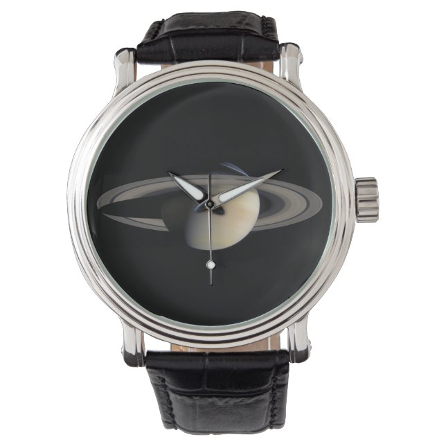 Montre Astronomie de la planète Saturne (devant)