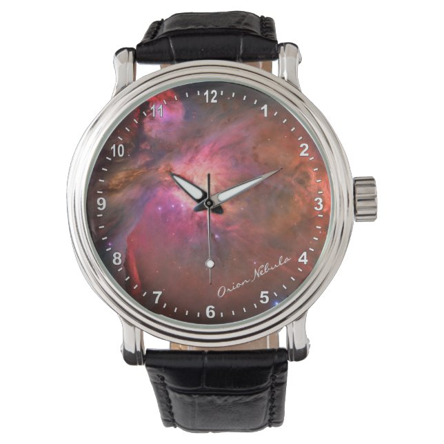 Montre Astronomie & Orion Nebula Watch, Hubble / Galaxie (devant)