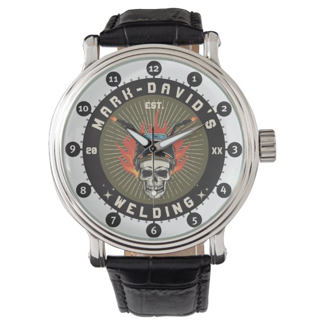 Montre Atelier de soudage personnalisé des ouvriers de so (devant)