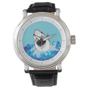 Montre Attaque de requin - Grand requin blanc