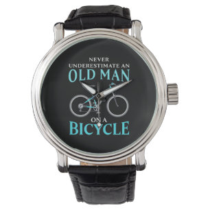 Montre Au Old Man On A Bicycle