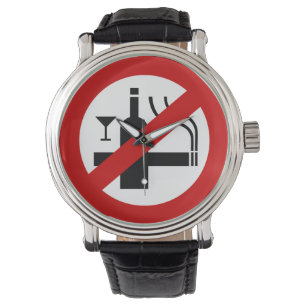 Montre AUCUN Fumeur ⚠ THÉ ⚠