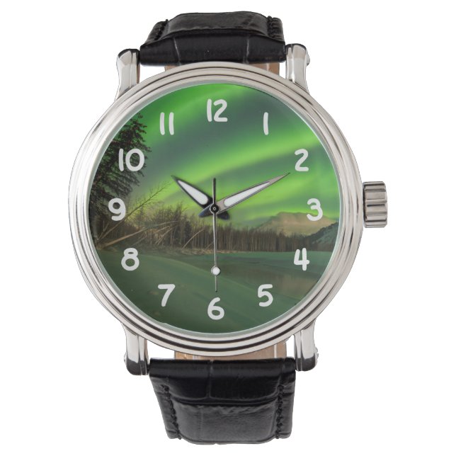 Montre Aurora à bande (devant)