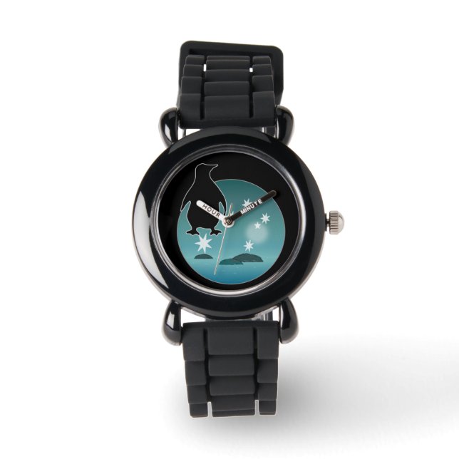 Montre Aussie Penguin Icon Parties scintillant (Recto)