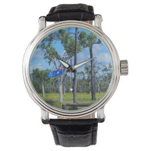 Montre australienne de drapeau