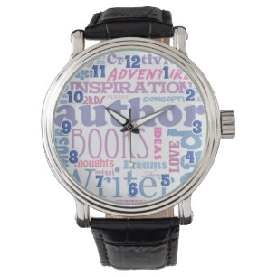 Montre Auteur Pride Wordy Fun Typographie Motif