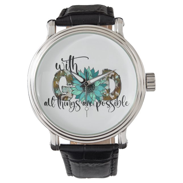 Montre Avec Dieu (devant)