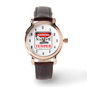 MONTRE AVERTISSEMENT DU TEMPER AUTOCHTONE