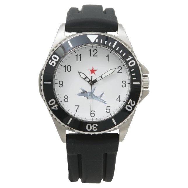 Montre Avion à réaction MiG-29 (devant)