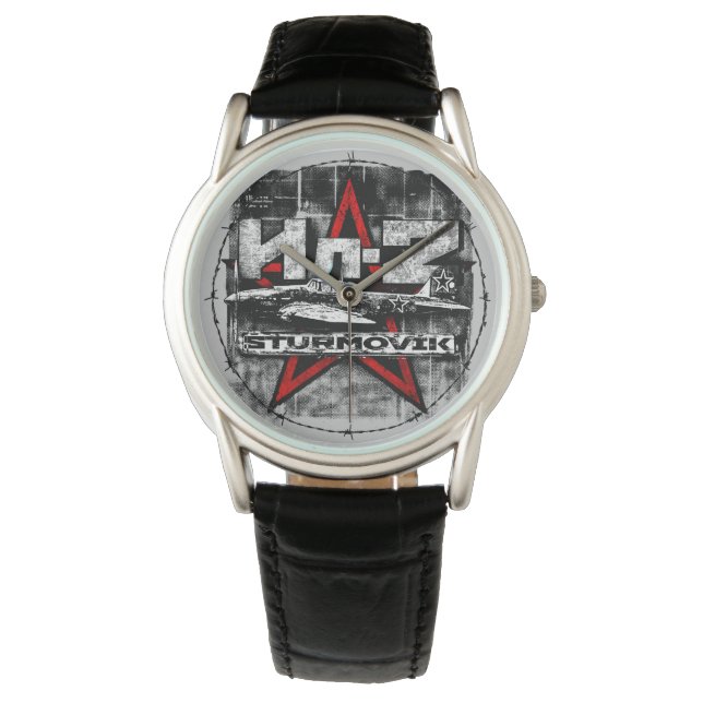 Montre Avion d'attaque terrestre soviétique Il-2 (devant)