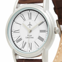 Montre Avion féminin ou pilote d'avion