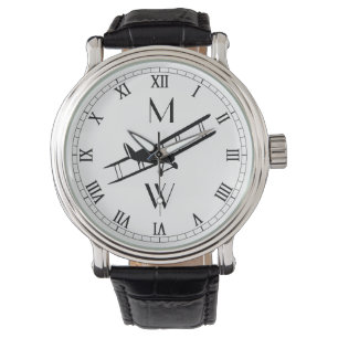 Montre Avion Vintage monogramme