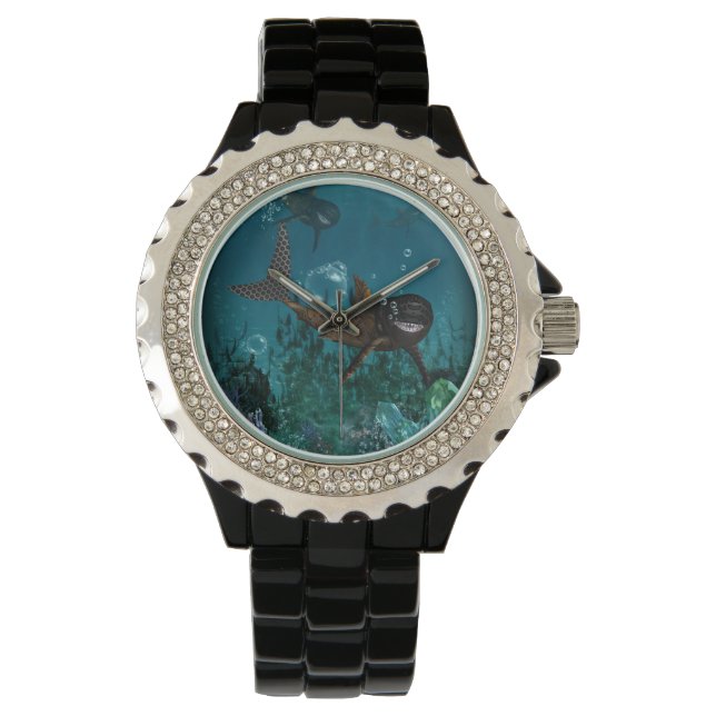 Montre Awesome requin vapeur (devant)