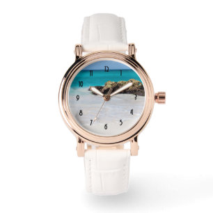 Montre Azure Ocean Sandy Beach Photo