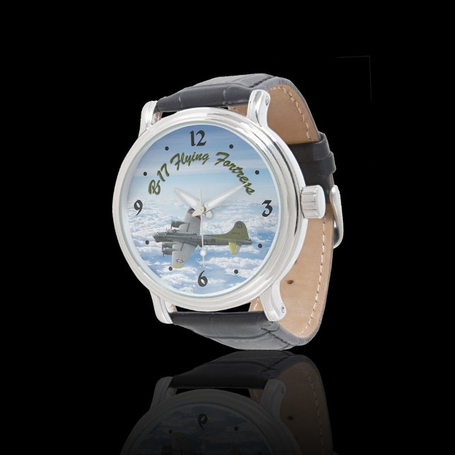 Montre B17 Forteresse Volante 2ÈME GUERRE MONDIALE Bomber (Créateur téléchargé)