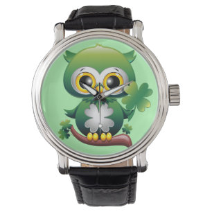 Montre Baby Owl St Patrick Paddy Cartoon
