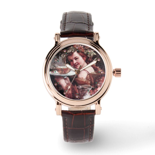 MONTRE BACCHUS, RAISINS ET VIN BLANC (Recto)