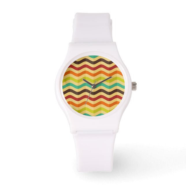 Montre Background with stripes in retro 4 (Recto)