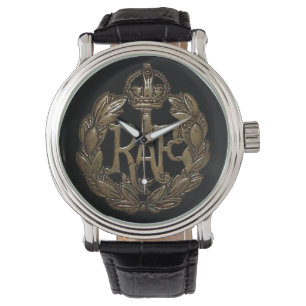 Montre Badge Casquette de la RAF 2ÈME GUERRE MONDIALE Roi