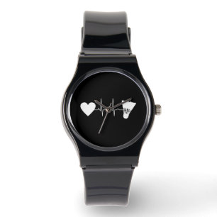 Montre Badminton - Battledore Coeur de Volant