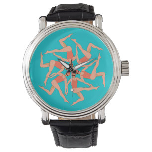 Montre Baigneurs - Chorégraphie de natation synchronisée