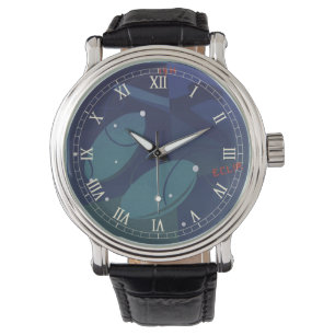 Montre Balance Constellation Vintage Zodiaque Astrologie